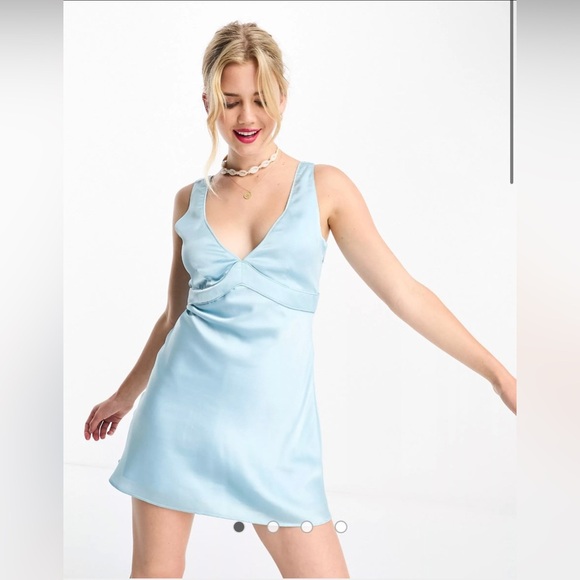 ❤️Abercrombie & Fitch bias satin slip mini dress - Picture 1 of 7